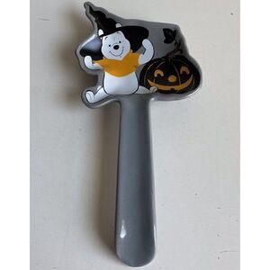 Disney Winnie the Pooh Halloween Witches Hat Pumpkin Jack O Lantern Spoon Rest